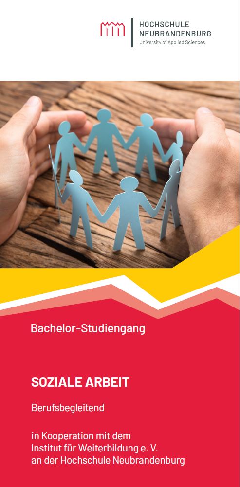 Flyer zum Studiengang