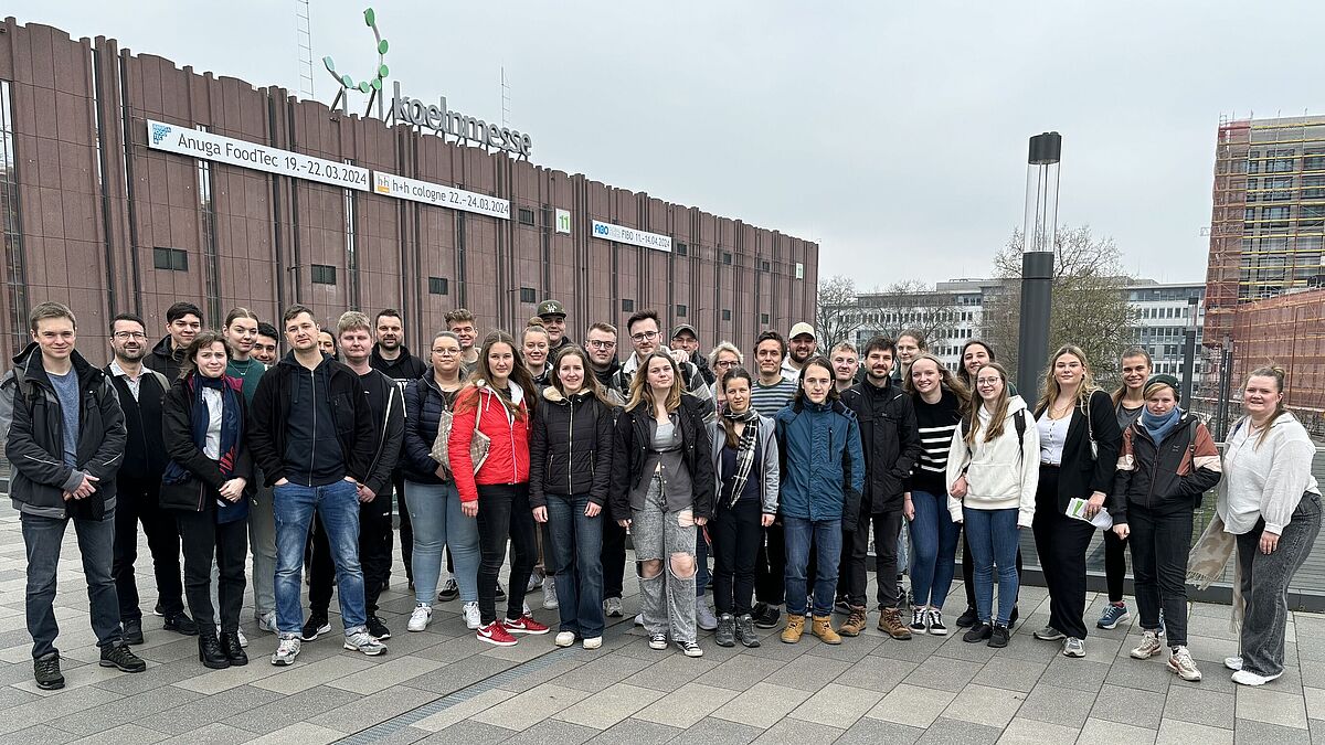 Exkursion zur Anuga-FoodTec in Köln