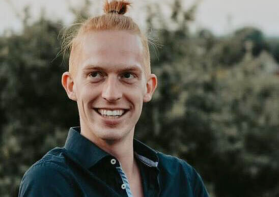 Kilian Blesse, Student im 3. Semester